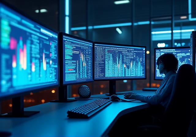 Analisi professionale di dashboard personalizzate su schermi multipli